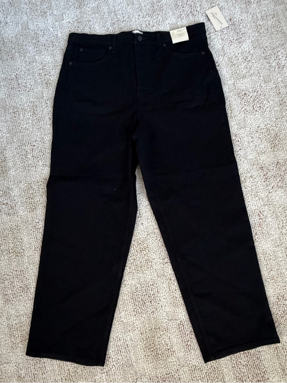 a new day Black Straight-Leg Jeans